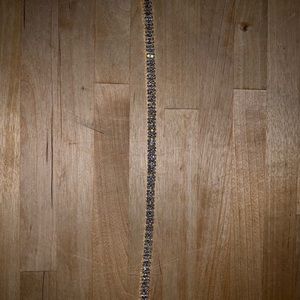 18k gold plated princess cut tennis bracelet